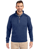 Cutter & Buck Men's Mainsail Sweater-Knit Half Zip Jacket-1