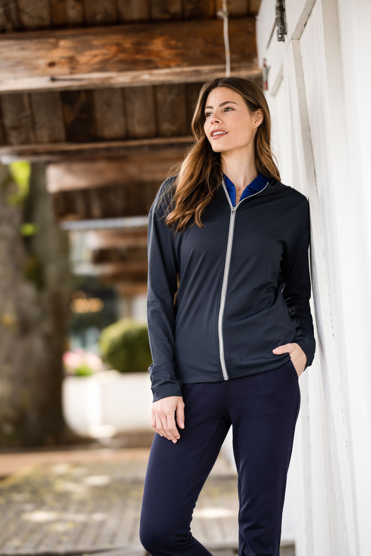 Cutter & Buck Women's Daybreak Recycled Hooded Full Zip-8