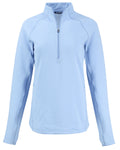Cutter & Buck Women's Peshastin Recycled GridFleece Half Zip Pullover-1