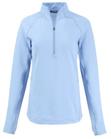 Cutter & Buck Women's Peshastin Recycled GridFleece Half Zip Pullover-1