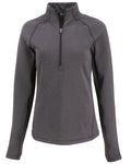 Cutter & Buck Women's Peshastin Recycled GridFleece Half Zip Pullover-1