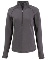 Cutter & Buck Women's Peshastin Recycled GridFleece Half Zip Pullover-3