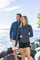 Cutter & Buck Women's Peshastin Recycled GridFleece Half Zip Pullover-9