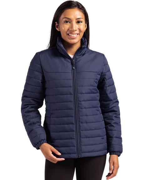 Clique Women's Elevation Recycled Insulated Puffer Full Zip Jacket-1