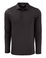 Cutter & Buck Men's Coastline Recycled Double Peached Long Sleeve Polo-1