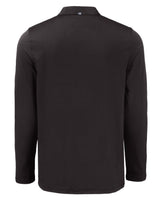 Cutter & Buck Men's Coastline Recycled Double Peached Long Sleeve Polo-3