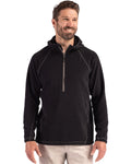 Clique Men's Powder Recycled Fleece Half Zip Sweatshirt-1