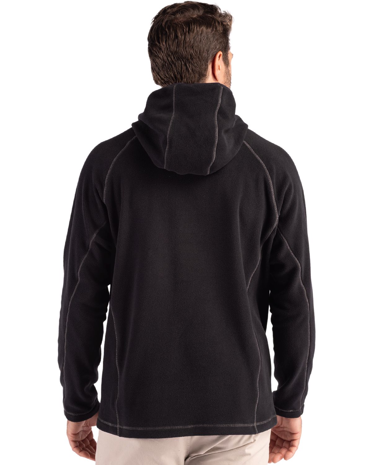 Clique Men's Powder Recycled Fleece Half Zip Sweatshirt-2