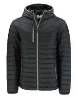 Clique Men's Valhalla Recycled Insulated Puffer Full Zip Hooded Jacket-5
