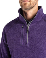Cutter & Buck Men's Mainsail Sweater-Knit Half Zip Jacket-7