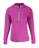 Cutter & Buck Women's Daybreak Recycled Half Zip Hooded Pullover-1