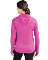 Cutter & Buck Women's Daybreak Recycled Half Zip Hooded Pullover-6