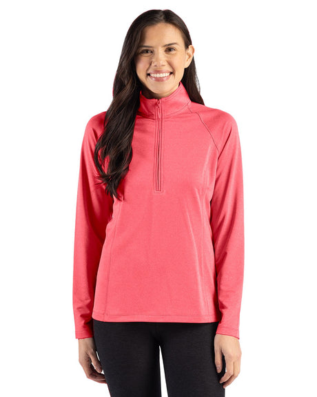Clique Women's Dash Recycled Quarter Zip Sweatshirt-1