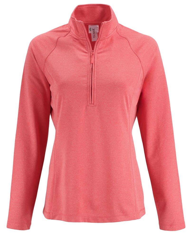 Clique Women's Dash Recycled Quarter Zip Sweatshirt-5