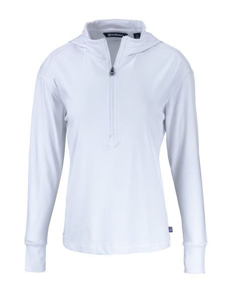 Cutter & Buck Women's Daybreak Recycled Half Zip Hooded Pullover-1
