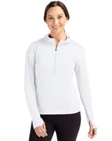 Cutter & Buck Women's Daybreak Recycled Half Zip Hooded Pullover-4