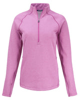 Cutter & Buck Women's Peshastin Recycled GridFleece Half Zip Pullover-8