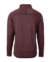 Cutter & Buck Men's Mainsail Sweater-Knit Half Zip Jacket-4