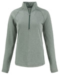 Cutter & Buck Women's Peshastin Recycled GridFleece Half Zip Pullover-1