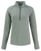 Cutter & Buck Women's Peshastin Recycled GridFleece Half Zip Pullover-2