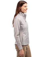Cutter & Buck Women's Stealth Recycled Hybrid Quilted Windbreaker Jacket-6