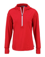 Cutter & Buck Women's Daybreak Recycled Half Zip Hooded Pullover-6