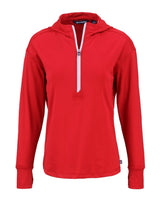 Cutter & Buck Women's Daybreak Recycled Half Zip Hooded Pullover-7