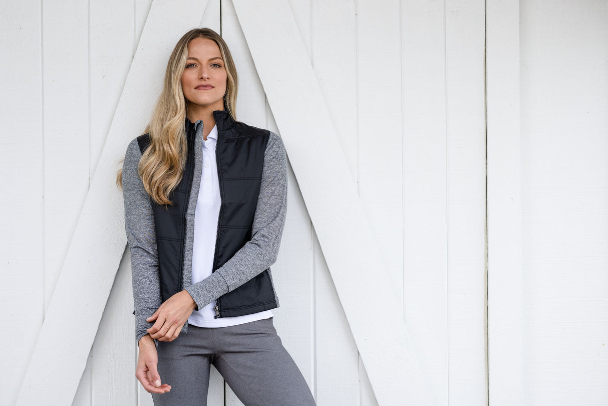 Cutter & Buck Women's Stealth Recycled Hybrid Quilted Windbreaker Jacket-3