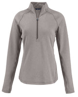 Cutter & Buck Women's Peshastin Recycled GridFleece Half Zip Pullover-2