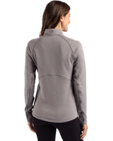 Cutter & Buck Women's Peshastin Recycled GridFleece Half Zip Pullover-7
