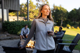 Cutter & Buck Women's Hunts Point Recycled Fleece Hybrid Full Zip Vest-5