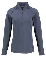 Cutter & Buck Women's Peshastin Recycled GridFleece Half Zip Pullover-7