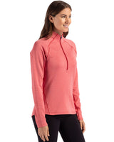 Cutter & Buck Women's Peshastin Recycled GridFleece Half Zip Pullover-6