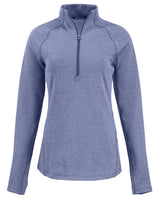 Cutter & Buck Women's Peshastin Recycled GridFleece Half Zip Pullover-6