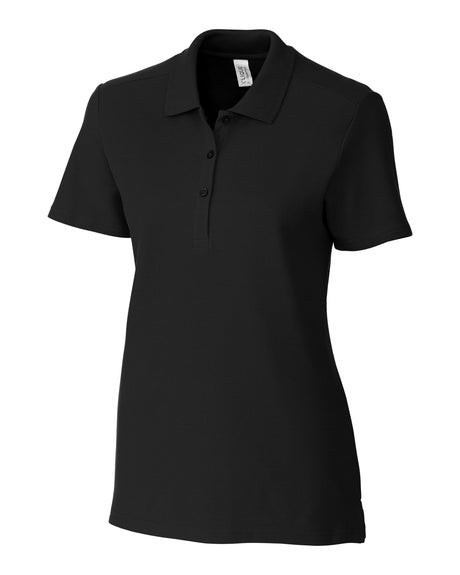 Clique Women's Addison All Cotton Pique Polo-1