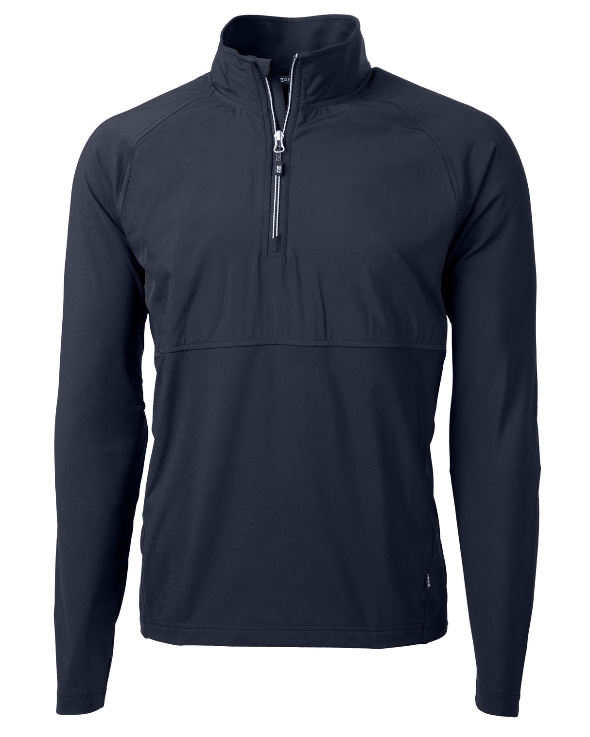 Cutter & Buck Men's Adapt Recycled Soft Knit Stretch Hybrid Quarter Zip Pullover-1