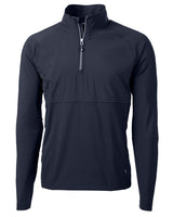Cutter & Buck Men's Adapt Recycled Soft Knit Stretch Hybrid Quarter Zip Pullover-1