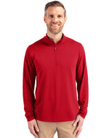 Cutter & Buck Men's Virtue Big & Tall Quarter Zip Pullover-5