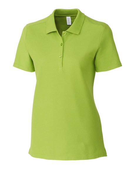 Clique Women's Addison All Cotton Pique Polo-1