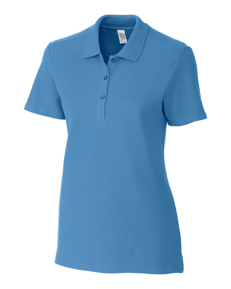 Clique Women's Addison All Cotton Pique Polo-1
