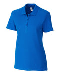 Clique Women's Addison All Cotton Pique Polo-1