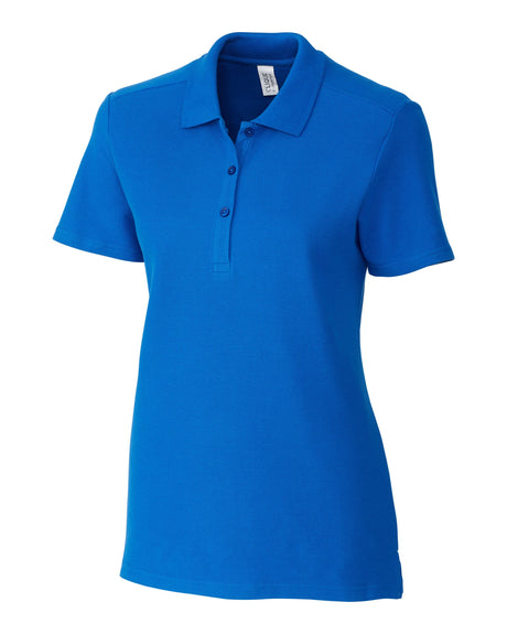 Clique Women's Addison All Cotton Pique Polo-1