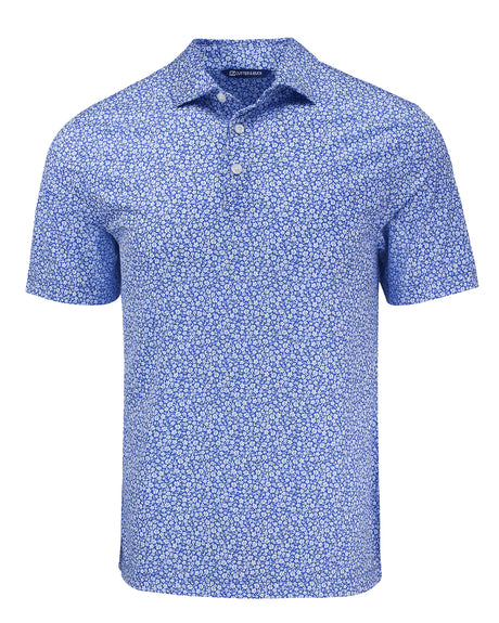 Cutter & Buck Men's Pike Recycled Flora Print Polo-1