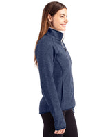 Cutter & Buck Women's Mainsail Sweater-Knit Full Zip Jacket-3
