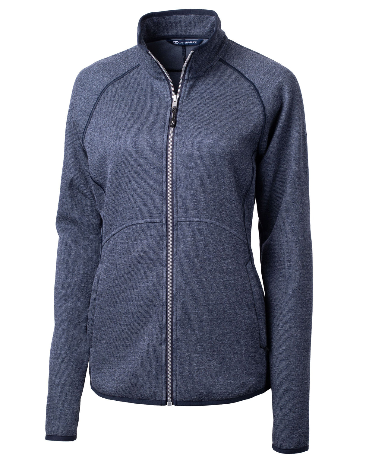 Cutter & Buck Women's Mainsail Sweater-Knit Full Zip Jacket-4