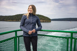 Cutter & Buck Women's Mainsail Sweater-Knit Full Zip Jacket-7