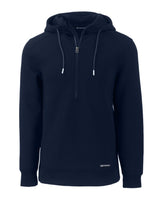 Cutter & Buck Men's Roam Recycled Buttery-Soft Knit Half Zip Hooded Pullover-6