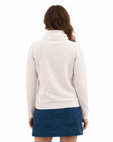 Clique Women's Haven Recycled High Collar Pullover Sweatshirt-2