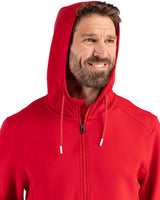 Cutter & Buck Men's Roam Recycled Buttery-Soft Knit Half Zip Hooded Pullover-4