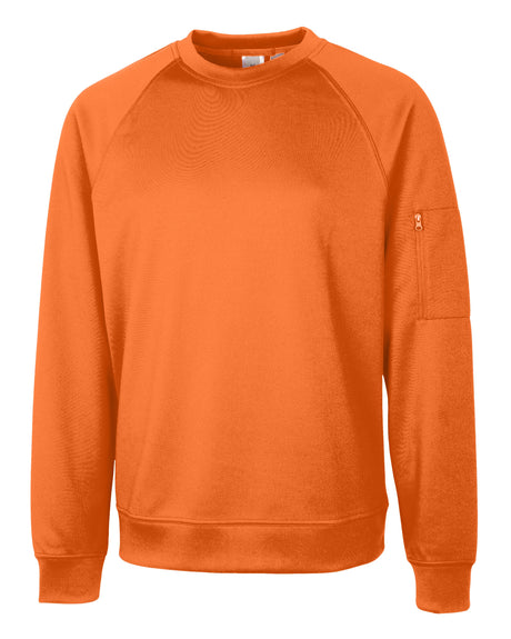 Clique Men's Lift Solution-dyed Performance Crewneck Sweatshirt-1